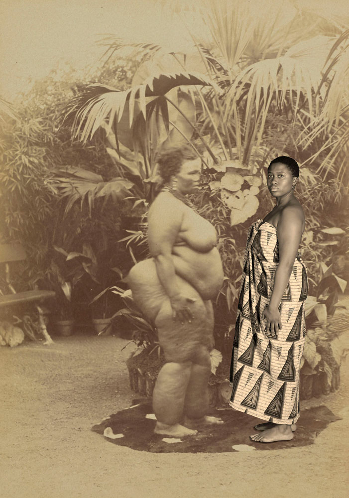 © TAYO ADEKUNLE, Reclamation of the Exposition (2020) + Vénus Noire