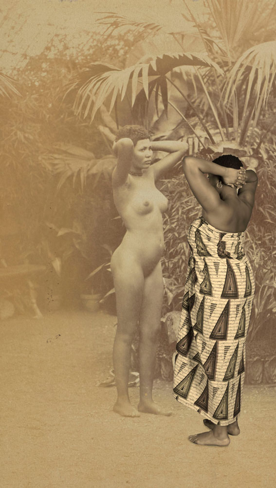 © TAYO ADEKUNLE, Reclamation of the Exposition (2020) + Vénus Noire