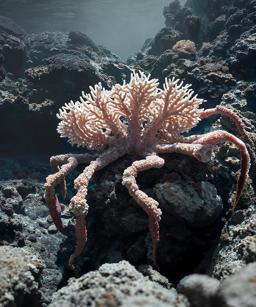 © JOAN FONTCUBERTA, What Darwin Missed, Microantozous galapagensis, 2024
